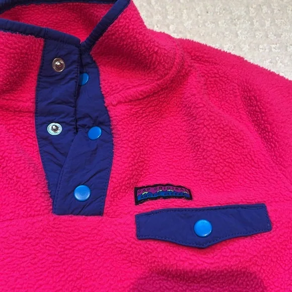 Gap hot pink and purple arctic fleece girls size 4 years - Picture 3 of 3